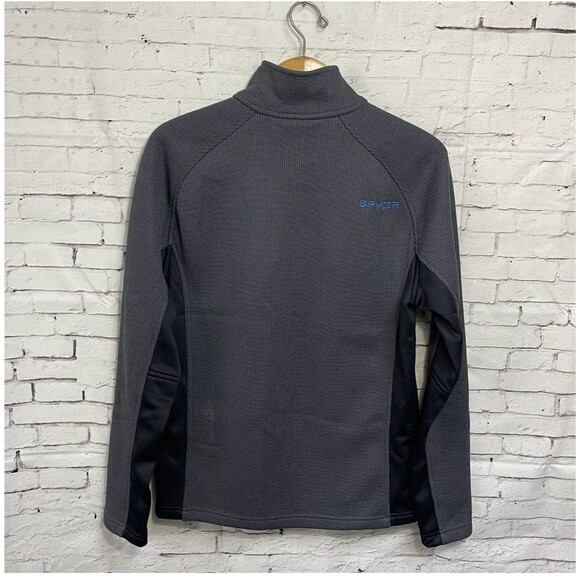 SPYDER Men's Outbound 1/4 Zip Midweight Core Sweater Pull Over Jacket M - Picture 6 of 9